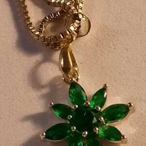 Brand New Handmade 18k Gold Plated Exceptionally Unique Necklace